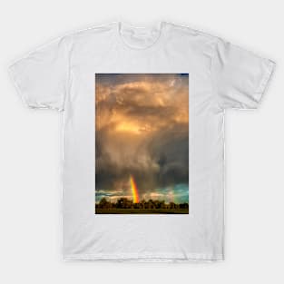 Storm Cloud Sprays a Rainbow T-Shirt